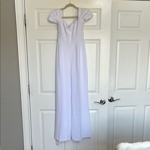 Abercrombie & Fitch White Jumpsuit XS New